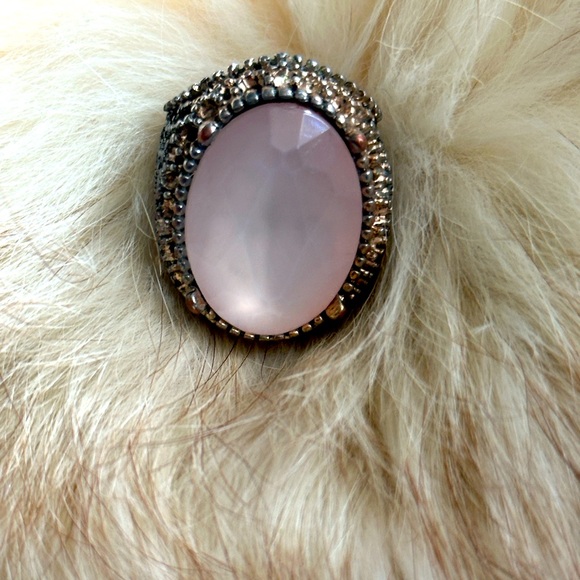 Pink gem ring - Picture 1 of 2